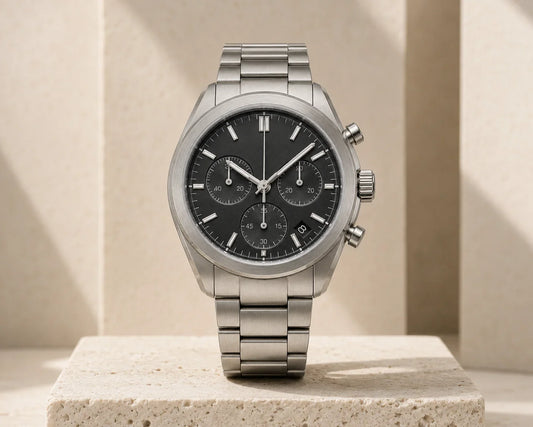 Stainless Steel Chronograph Watch