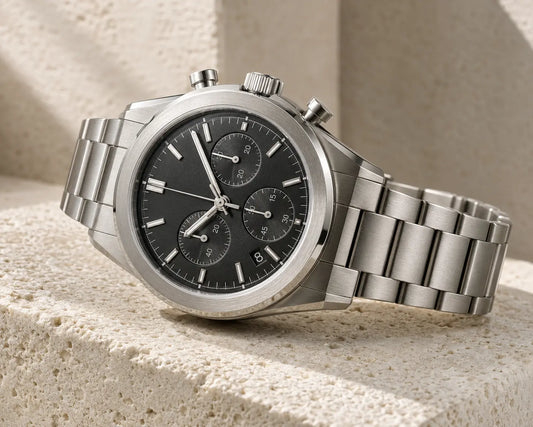 Stainless Steel Chronograph Watch